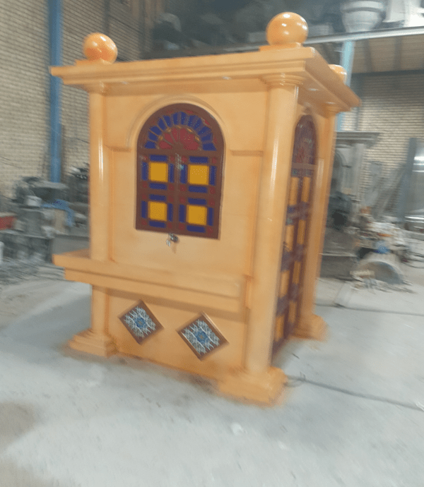 آبخوری فلزی طرح اتاقک سنتی
