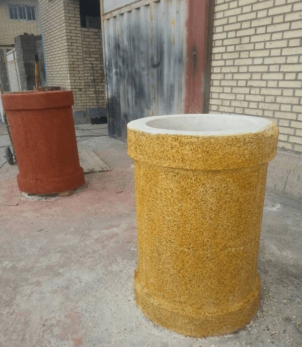 سطل زباله استوانه ای