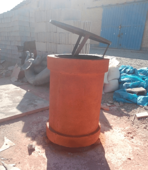 سطل زباله استوانه ای