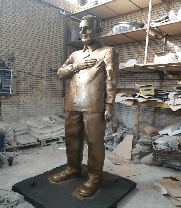المان مناسبتی یادبود شهید سلیمانی