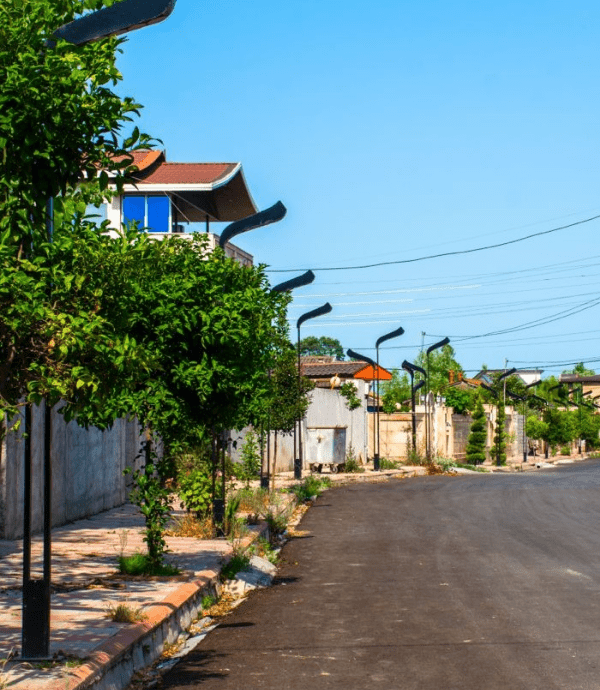 پایه چراغ شهری طرح جوانه 