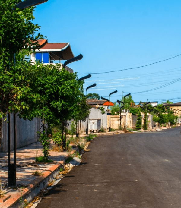 پایه چراغ شهری طرح جوانه 